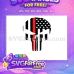 Free American Flag Free Skull Superhero Free SVG 2 - Instant Download
