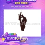 Free Skull Logo Free Gun Silhouette The Punisher Free SVG - Instant Download