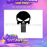Free Skull Grimace Free Superhero Punisher Movie Free SVG - Instant Download