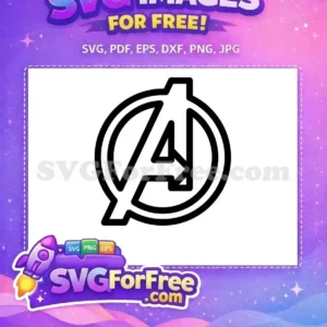 Free Avengers Logo Free Superhero Symbol Avengers Movie Free SVG