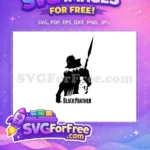 Free Black Panther Mask Free Wakanda Forever Movie Free SVG 2 - Instant Download