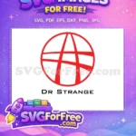 Free Red Mystic Circle Free Portal Design Dr Strange Free SVG - Instant Download