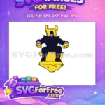 Free Armored Thanos Free on Throne Avengers Free SVG - Instant Download