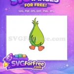 Free Green Hair Free Orange Feet Trolls Free SVG 1 - Instant Download