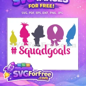 Free Colorful Hair Free Squadgoals Trolls Movie Free SVG 1 Free Colorful Hair Free Squadgoals Trolls Movie Free SVG 1