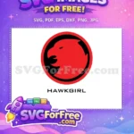 Free Red Mask Free Bird Profile HawkGirl Free SVG - Instant Download
