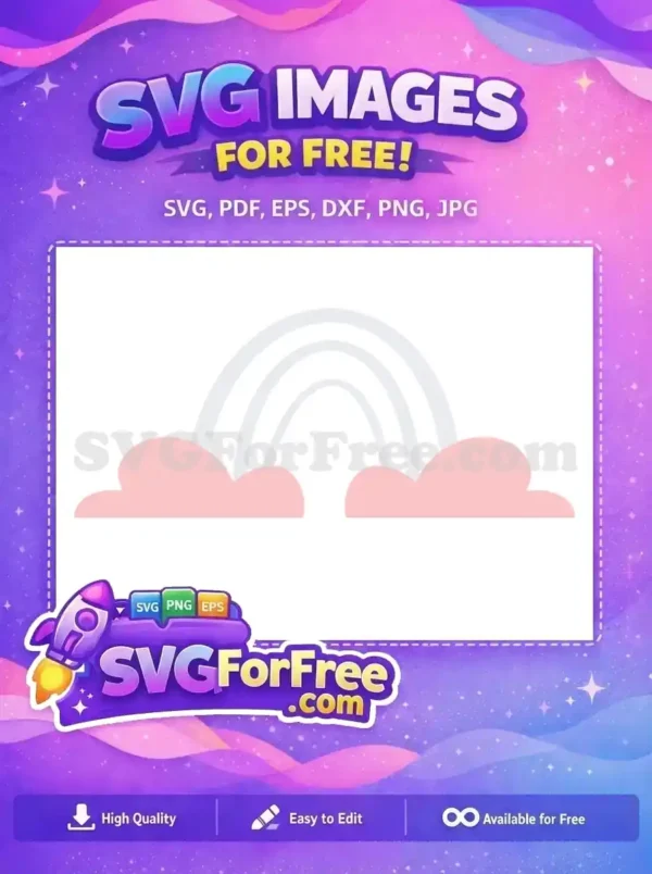 Free Pink Cloud Free Grey Rainbow Sweet Baby Free SVG Free Pink Cloud Free Grey Rainbow Sweet Baby Free SVG