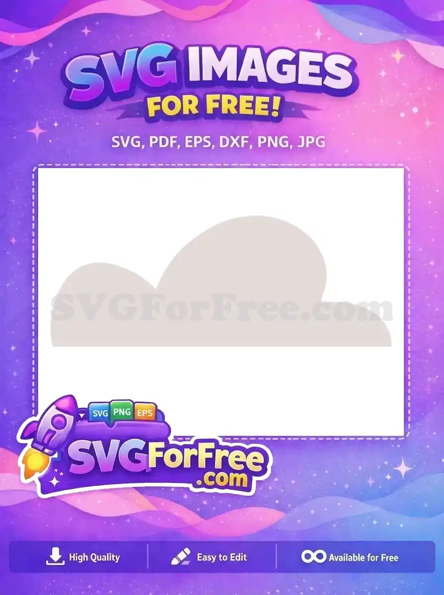 Free Simple Cloud Shape Free Baby Collection Element Free SVG