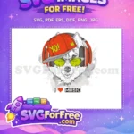 Free Orange Cap Free Yellow Glasses Music Lover Free SVG - Instant Download