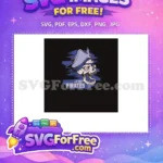 Free Purple Pirate Skull Free Eye Patch Airship Pirates Free SVG - Instant Download