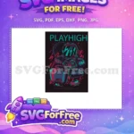 Free Teal Helmet Free Controller Play High Free SVG - Instant Download