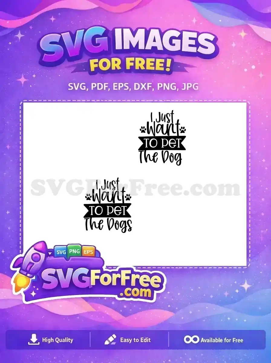 Free To Pet Design T shirt Designs Quotes Free SVG