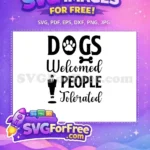 Free Dog Paw Free Bone T shirt Designs Free SVG - Instant Download