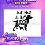 Free Paw Print Free Dog Silhouette T shirt Designs Free SVG - Instant Download