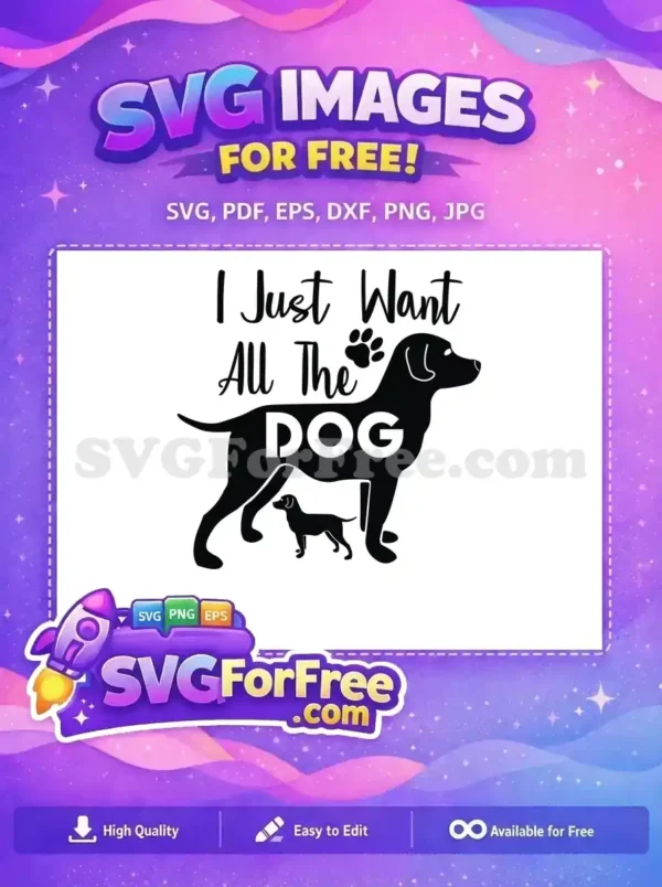 Free Paw Print Free Dog Silhouette T shirt Designs Free SVG