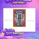 Free Motocross Pistons Free Authentic 1990s Free SVG - Instant Download