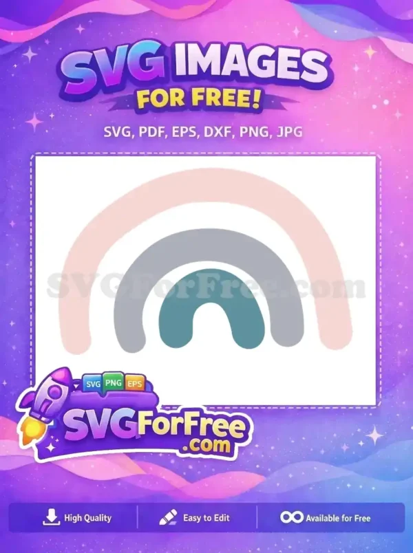 Free Pastel Rainbow Free Layered Design T-shirt Free SVG Free Pastel Rainbow Free Layered Design T-shirt Free SVG