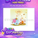 Free Autumn Elephant Crown Free Bonfire Scene T shirt Designs Free SVG - Instant Download