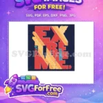 Free Distressed Graphic Free Sport Design Extreme Free SVG - Instant Download