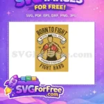 Free Strong Boxer Free Red Gloves Mixed Martial Arts Free SVG - Instant Download
