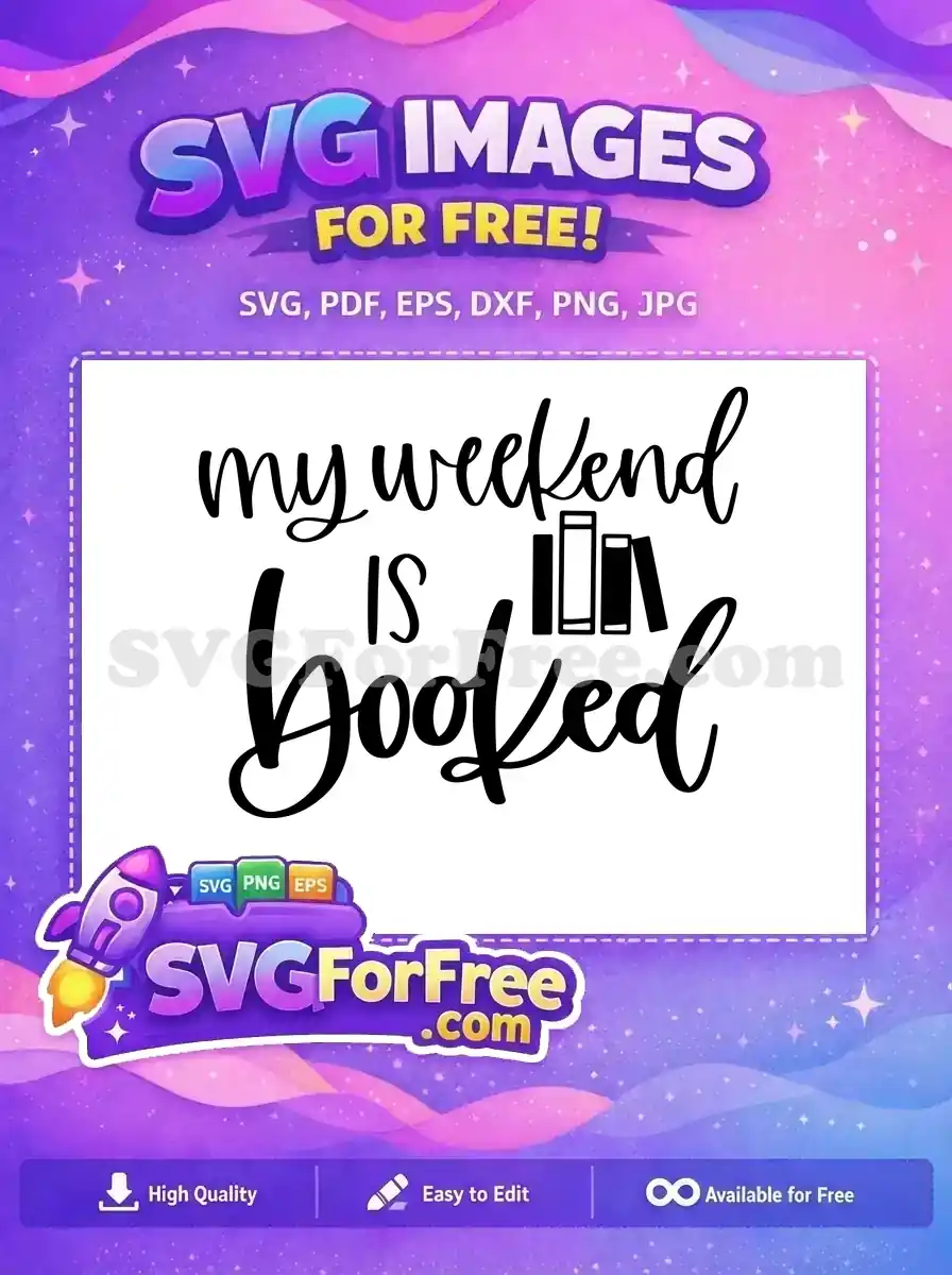 Free Weekend Book Stack Free Reader Quote T-shirt Free SVG
