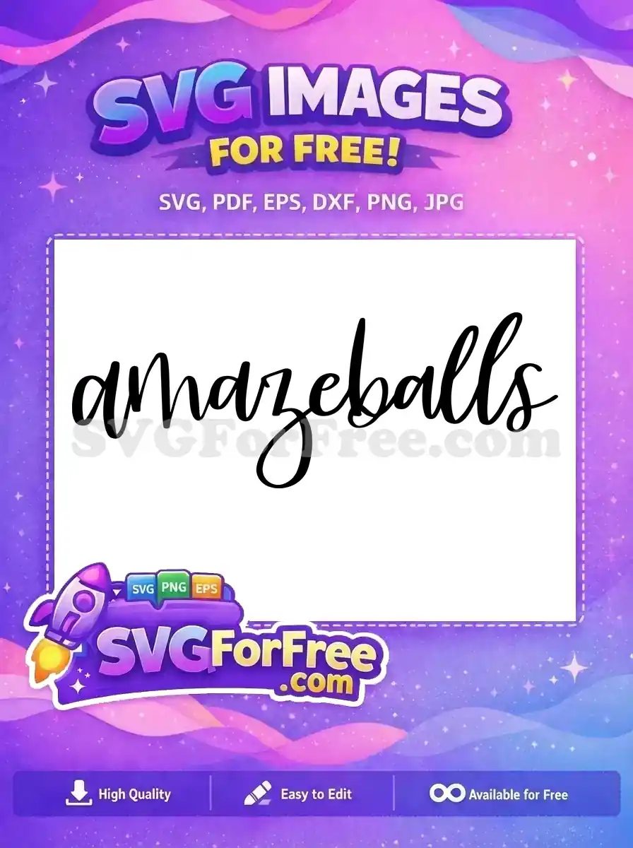 Free Black Amaze Balls Free T shirt Quotes Free SVG