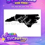 Free North Carolina Free Home Sweet Home T-shirt Free SVG - Instant Download