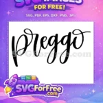 Free Preggo Design Free Mom Life Quote Free SVG - Instant Download