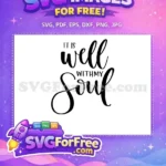 Free T shirt Free Quotes Designs Silhouette Free SVG 4 - Instant Download