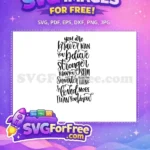 Free Braver Stronger Free Smarter Loved T shirt Free SVG - Instant Download