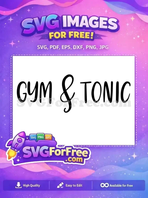 Free Gym Tonic Design Free Health Quote Free SVG Free Gym Tonic Design Free Health Quote Free SVG