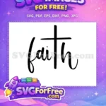 Free Faith Hope Free Love T shirt Quotes Free SVG - Instant Download