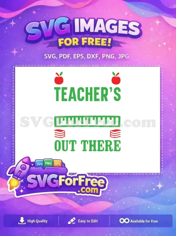Free Apple Books Free Teacher's Ruler Quote Free SVG