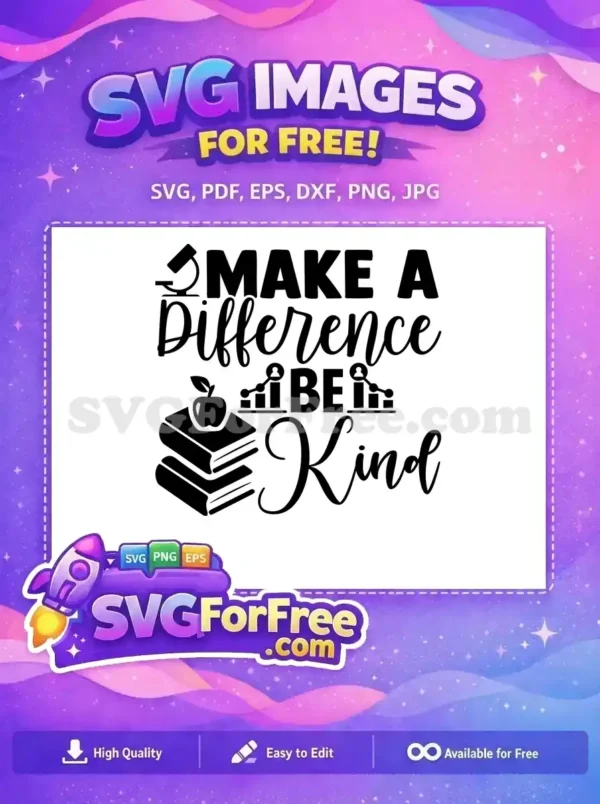 Free Microscope Apple Free Stacked Books Teacher Quotes Free SVG