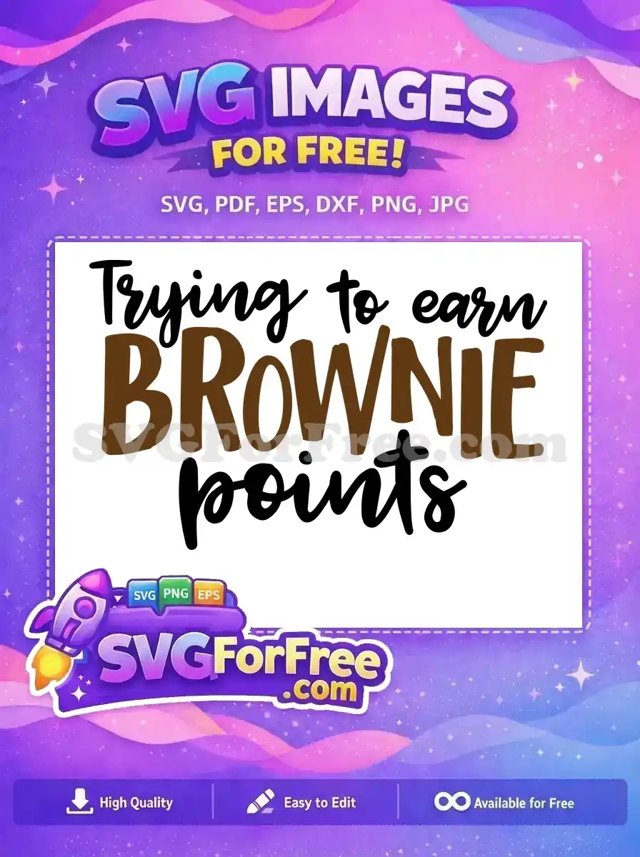 Free Brownie Points Text Free Teacher SVG Design Free SVG