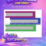 Free Stacked Books Free Colorful Teacher Free SVG - Instant Download