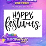 Free Happy Free Festivus Seinfeld Holiday Free SVG - Instant Download