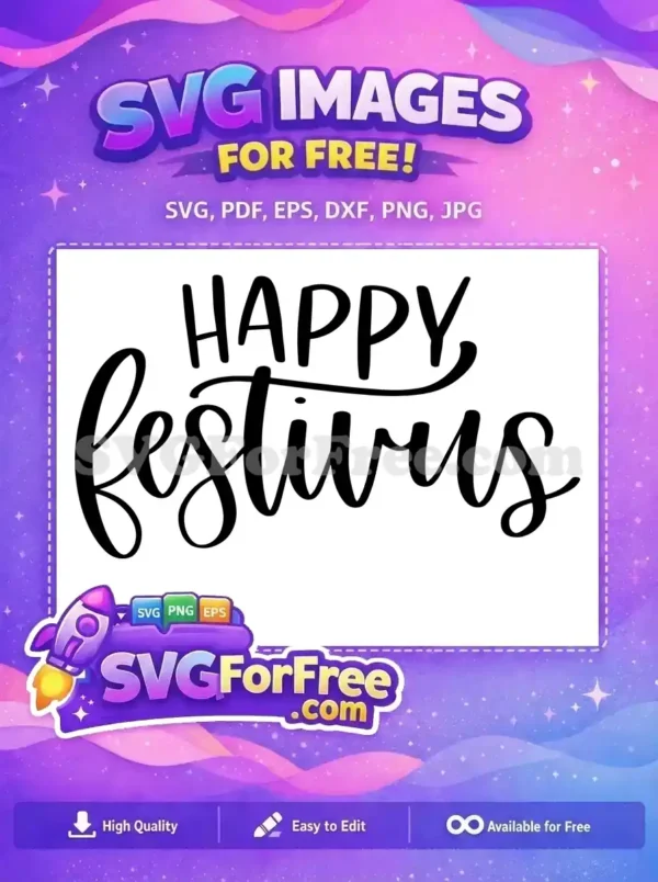 Free Happy Free Festivus Seinfeld Holiday Free SVG