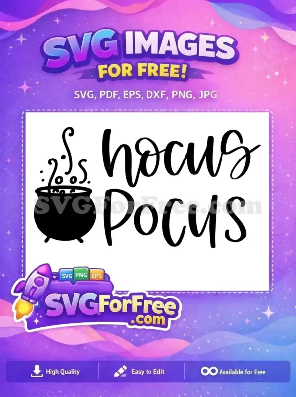 Free Bubbling Cauldron Free Hocus Pocus Movie Free SVG 3
