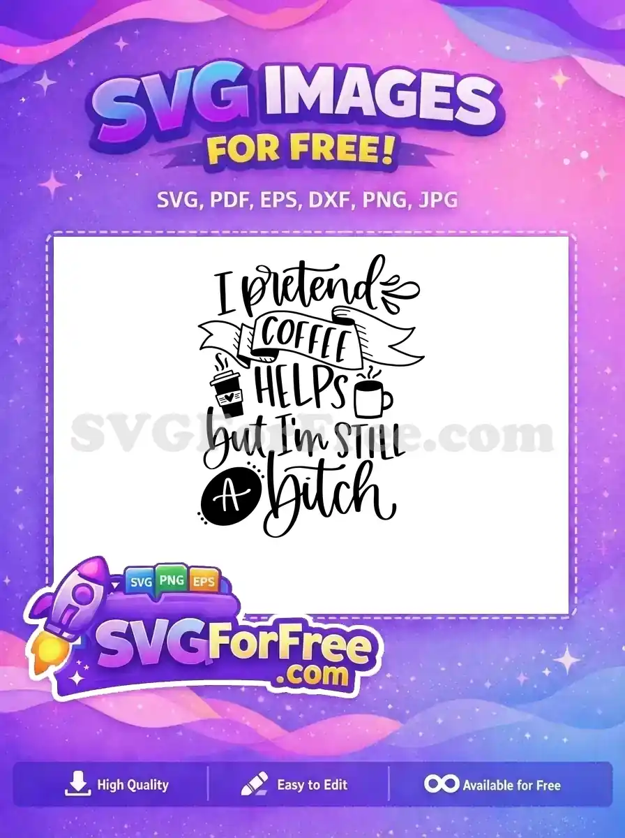 Free Coffee Banner Free Coffee Cup T shirt Quotes Free SVG