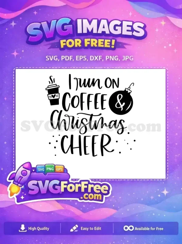 Free Coffee Cup Free Ornament Christmas Cheer Free SVG Free Coffee Cup Free Ornament Christmas Cheer Free SVG