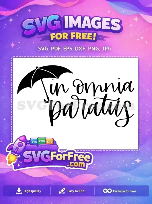 Free Umbrella Detail Free Latin Quote Harry Potter Free SVG