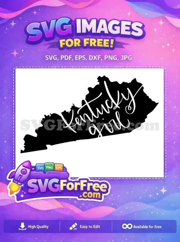 Free Kentucky State Free Girl Quote T shirt Free SVG Free Kentucky State Free Girl Quote T shirt Free SVG