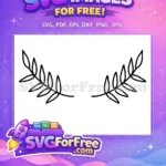 Free Olive Branch Free Leaf T shirt Quotes Free SVG - Instant Download