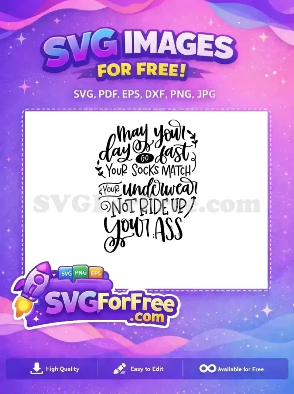 Free Underwear Humor Free Ride Up Funny Free SVG