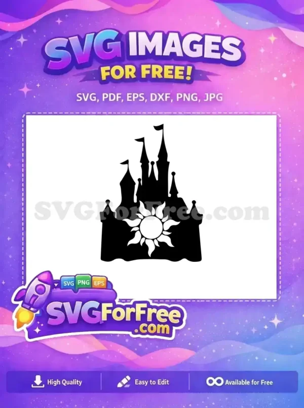 Free Princess Rapunzel Free Pascal Tangled Free SVG