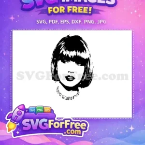 Free Black Bob Free Necklace Details Taylor Swift Free SVG Free Black Bob Free Necklace Details Taylor Swift Free SVG