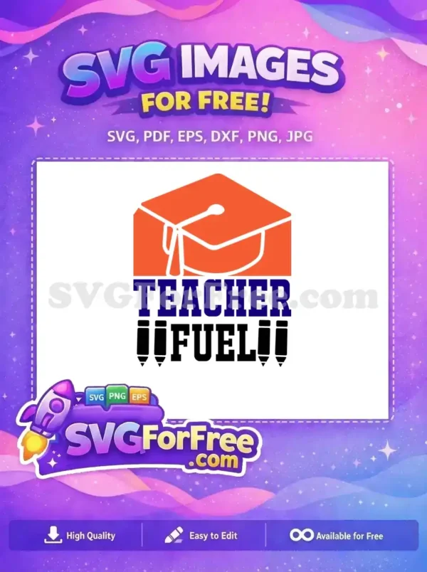Free Orange Cap Free Teacher Quote Graphic Free SVG