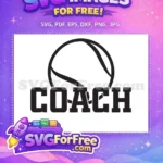 Free Tennis Ball Free Coach Design Sport Free SVG - Instant Download