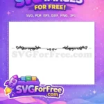 Free Swirl Accent Free Dotted Line Divider Free SVG - Instant Download